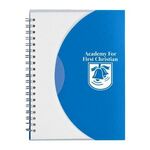 5" x 7" Spiral Notebook - Frost Blue