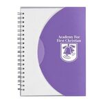 5" x 7" Spiral Notebook - Frost Purple