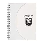 5" x 7" Spiral Notebook - White