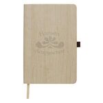 5" x 8" Woodgrain Look Notebook -  
