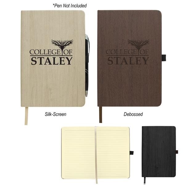 Main Product Image for Woodgrain Look Notebook
