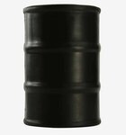 55 Gallon Oil Drum Stress Ball - Black