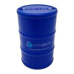 55 Gallon Oil Drum Stress Ball - Blue