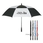58" Arc Windproof Vented Umbrella -  