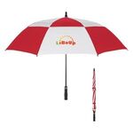 58" Arc Windproof Vented Umbrella -  