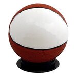 5.5" Basketball - Mini - Heat Transfer Print - Red-white
