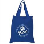 5.5 oz. Economy Cotton Canvas Tote Bag - Royal Blue