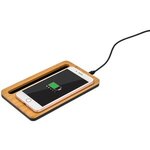 5W Bamboo Desktop Wireless Charger -  