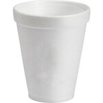 6 oz. Foam Cup - White