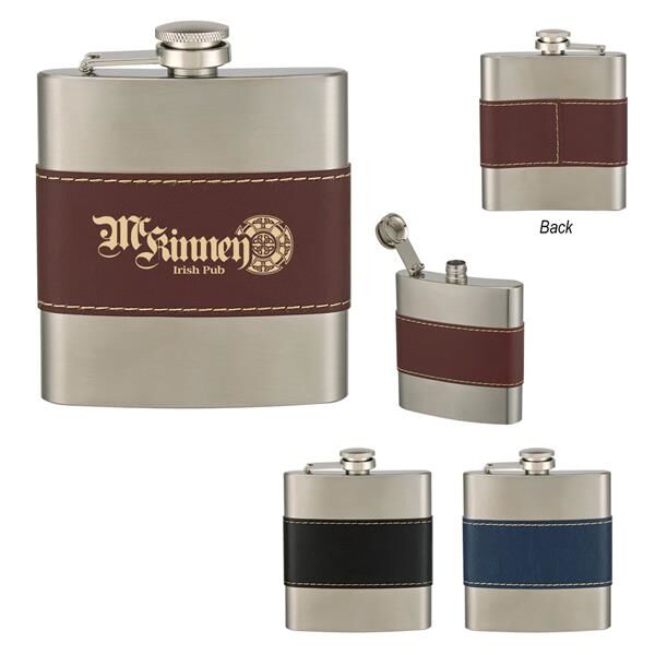 Main Product Image for Advertising 6 Oz. McCarty Flask