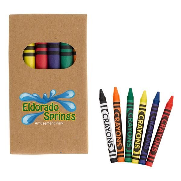 Main Product Image for 6-Piece Crayon Set