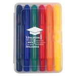 Buy 6-Piece Retractable Crayons In Case