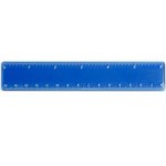 6" Plastic Ruler - Translucent Blue
