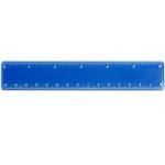 6" Plastic Ruler - Translucent Blue