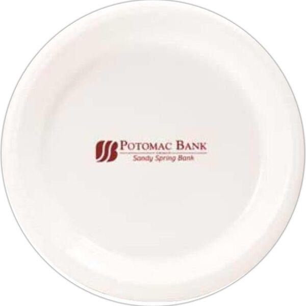 Main Product Image for 6" Premium White Plastic Plate