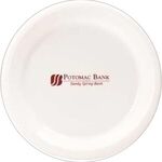 6" Premium White Plastic Plate
