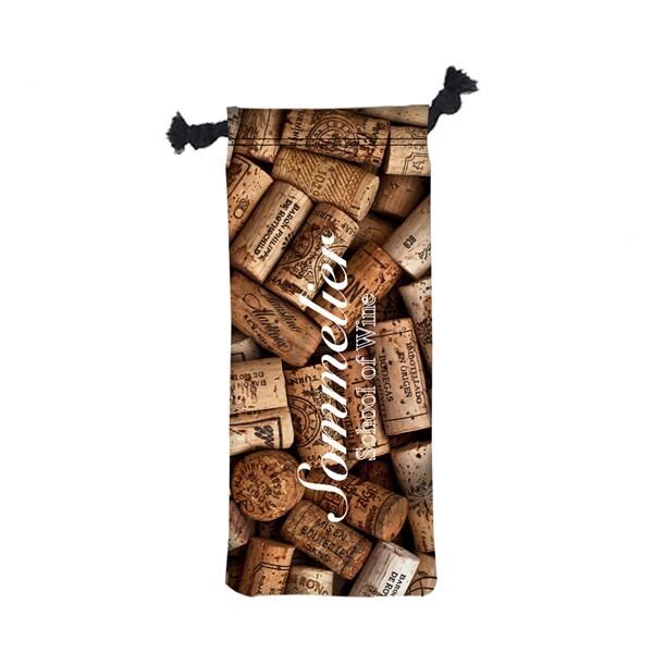 Main Product Image for 6" W X 15.5" H Wine Drawstring Bag