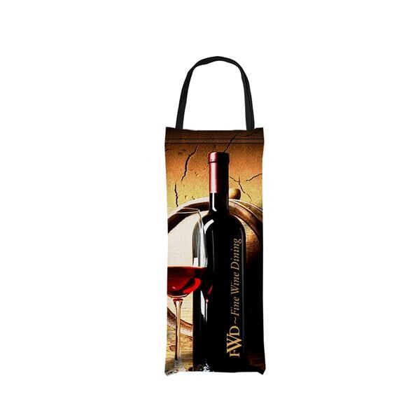 Main Product Image for 6" W X 16" H Polyester Wine Bag