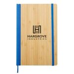 6" x 8" Bamboo Journal With RPET Back -  