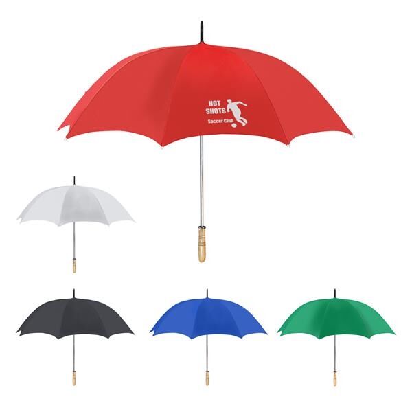 Main Product Image for 60" Arc Golf Umbrella With 100% RPET Canopy
