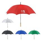 60" Arc Golf Umbrella With 100% RPET Canopy