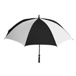 62" Arc Haas-Jordan(TM) Pro-Line Umbrella - Black with White