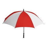 62" Arc Haas-Jordan(TM) Pro-Line Umbrella - Red With White