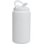 64 oz. Insulated Glacier Cooler Jug with Straw - White
