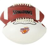 6.5" Football - Spalding Branded Mini 2 Panel - Full Color Print -  