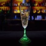 Buy 7 1/2 Oz Champagne Glass With Multi-Color LED Lights