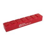 7 Day Pill Box - Translucent Red