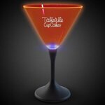 Buy 7 oz Neon LED Martini Glasses - Orange