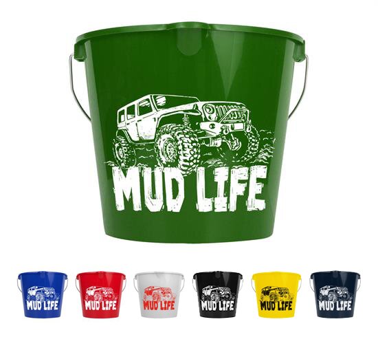 Main Product Image for Custom Printed Bucket 7 Quart