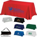 Buy 8 ft 4-Sided Throw Style Table Covers - Spot Color