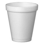8 oz. Foam Cup - White