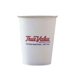 8 oz. Hot/Cold Paper Cup - White