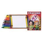 8 Pack Crayons - Red