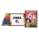 8 Pack Crayons - Red