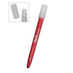 85 Oz. Hand Sanitizer Spray Bottle With Stylus - Red