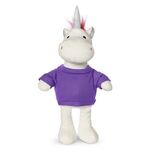 8.5" Plush Unicorn with T-Shirt -  