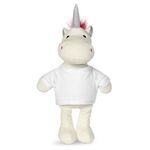 8.5" Plush Unicorn with T-Shirt -  