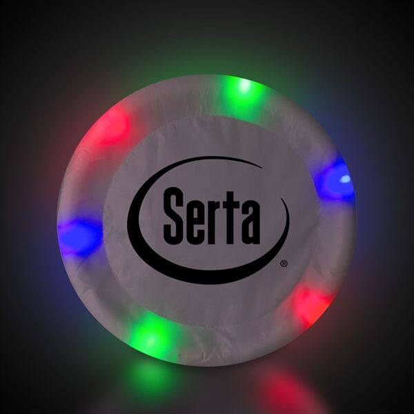 Main Product Image for Custom Printed LED Flying Disc 9 1/2" 