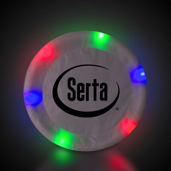 Main Product Image for Custom Printed LED Flying Disc 9 1/2" 