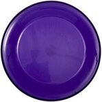 9" Flyer Disc w/Full Color Imprint - Trans Purple