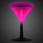 9 oz. Light Up Glow Martini Glass - Pink