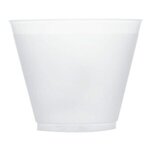 9 oz. Unbreakable Old Fashioned Frosted  Cup - Frosted