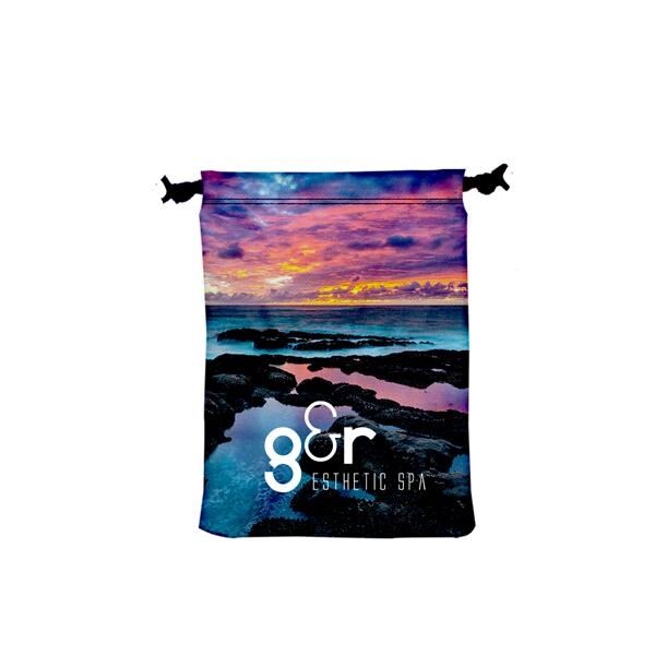 Main Product Image for 9" W X 12" H CANVAS DRAWSTRING BAG