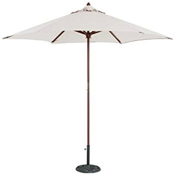 Main Product Image for 9 WOOD LOOK MARKET UMBRELLA