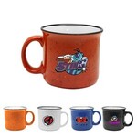 Buy Custom Printed Speckled Campfire Mug 15 Oz