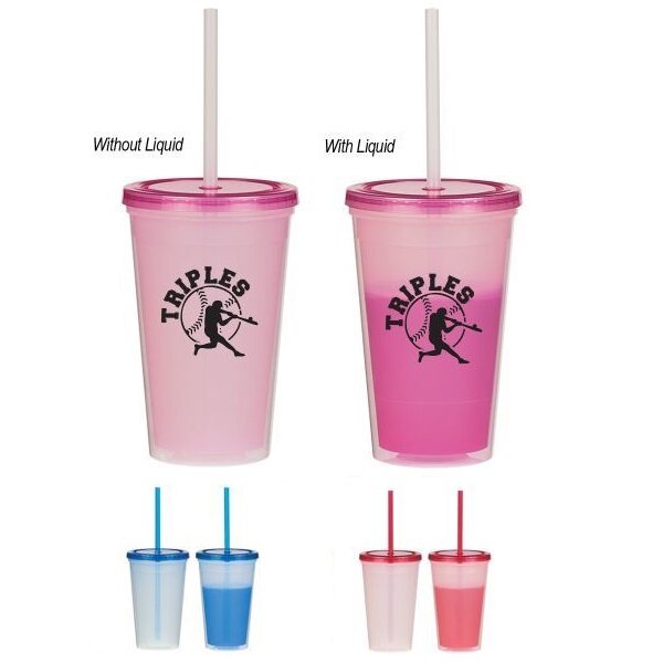 Main Product Image for Custom Printed 16 Oz. Econo Color Changing Tumbler